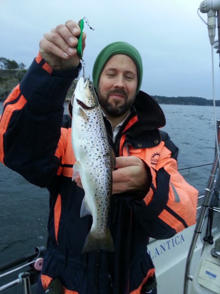 Rapala Minnow Spoon fiskade bäst på fiskeguidningen med Micke Puhakka www.fishguide.se