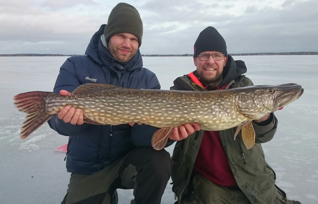 "Gammelgädda"! Ismete & fiskeguidning med fiskeguide Mikael Puhakka www.fishguide.se